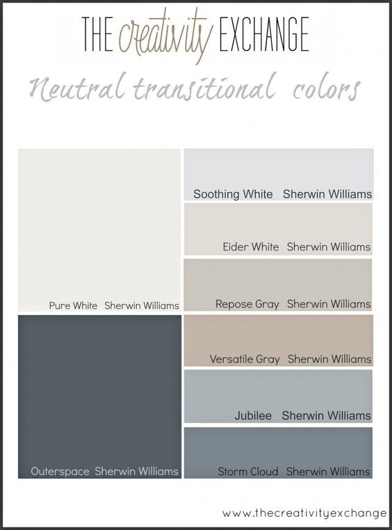 the creativity exchange color scheme for neutrals and whitestones in shades of gray, white, and grey