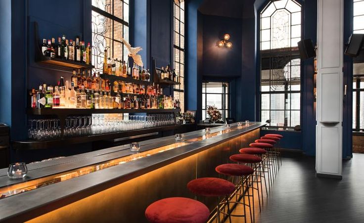 New York Rooftop Bar, Restaurant Shelving, Feminist History, New York Rooftop, Restaurant Stools, Rooftop Bars Nyc, Nyc Bars, Bar Interior Design, Best Rooftop Bars