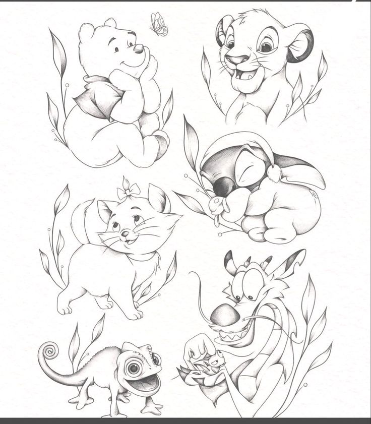 the lion and the mouse tattoo designs