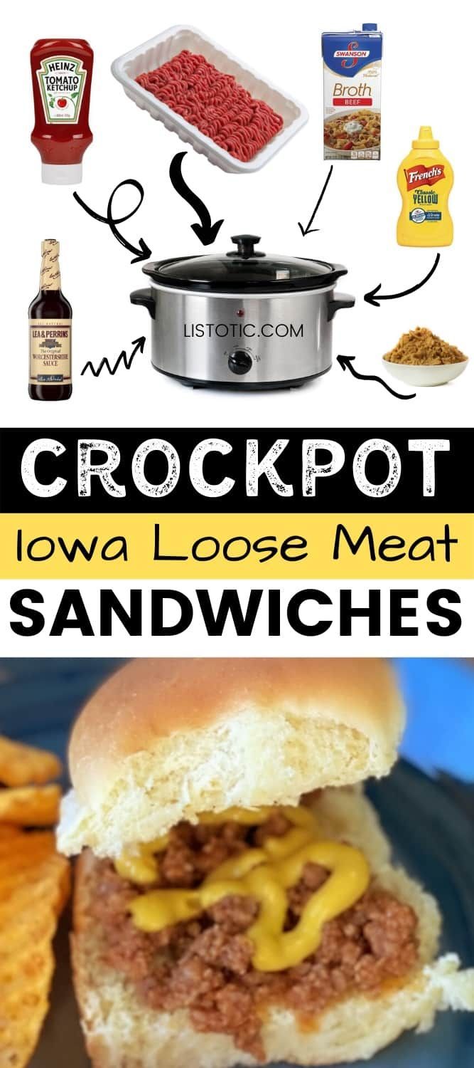 crockpot iowa loose meat sandwiches are the best way to make them at home