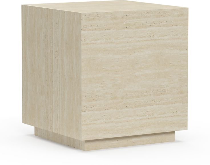 a square wooden object on a white background