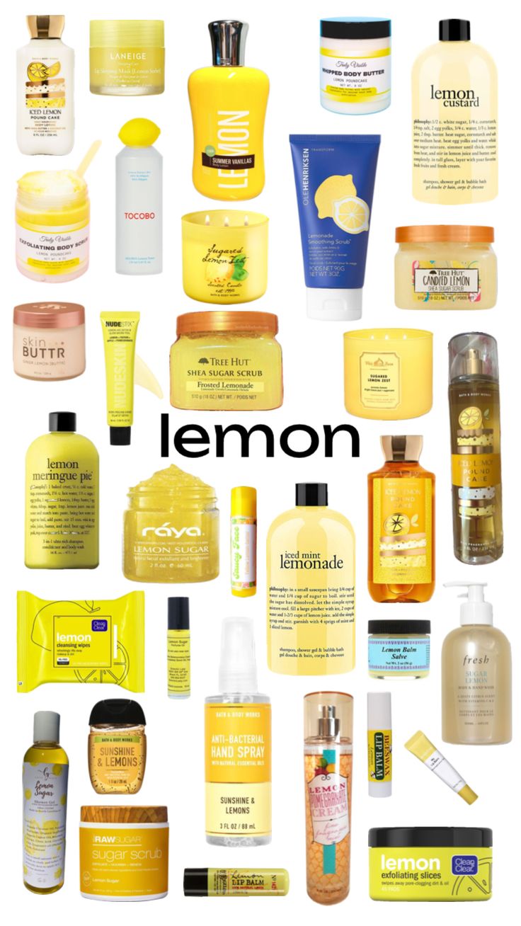 #lemonskincare #lemonaesthetic #fruitskincare #skincare #preppyskincare #lemonaesthetic Lemon Skin Care, Shower Skin Care, Body Smells, Pretty Skin Care, Asian Eye Makeup, Perfume Scents, Pretty Skin, Perfume Lover, Clean Body