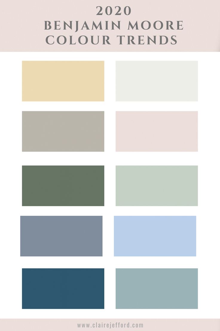 the color scheme for benjamin moore's paint colors