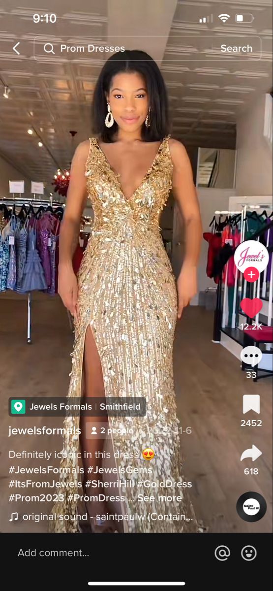 Gold Long Prom Dresses Glitter, Gold Prom Dress Sherri Hill, Gold Prom Dress 2023, Gold Prom Dress Blonde Hair, Sparkly Gold Prom Dress, Gold Beaded Prom Dress, Gold Prom Dress With Date, Gold Corset Prom Dress, Gold Sparkle Prom Dress