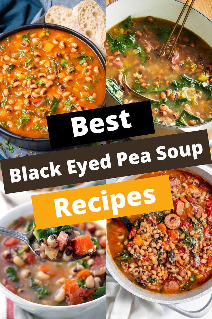 the best black eyed pea soup recipes