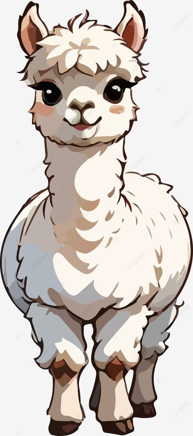 cute alpaca cartoon character alpaca llama animal png Alpaca Character Design, Alpaca Cute Cartoon, Alpaca Drawing Easy, Alpaca Sketch, Alpaca Doodle, Cute Animal Character Design, Cute Animal Icons, Llama Sketch, Region Sierra