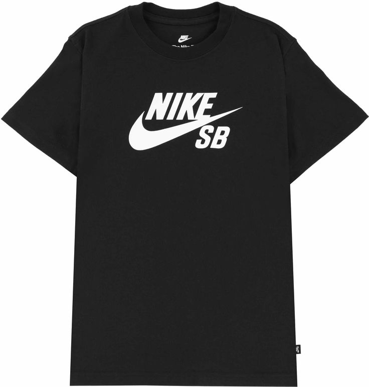 Nike SB Kids SB T-Shirt - black Affordable Nike T-shirt With Team Logo, Black Sporty T-shirt With Logo Print, Black Crew Neck T-shirt With Logo, Black Sports T-shirt With Graphic Design, Sporty Black Tops With Logo, Sporty Black T-shirt With Screen Print, Basic Black T-shirt With Letter Print, Black Casual T-shirt With Logo, Sports Black T-shirt With Graphic Design