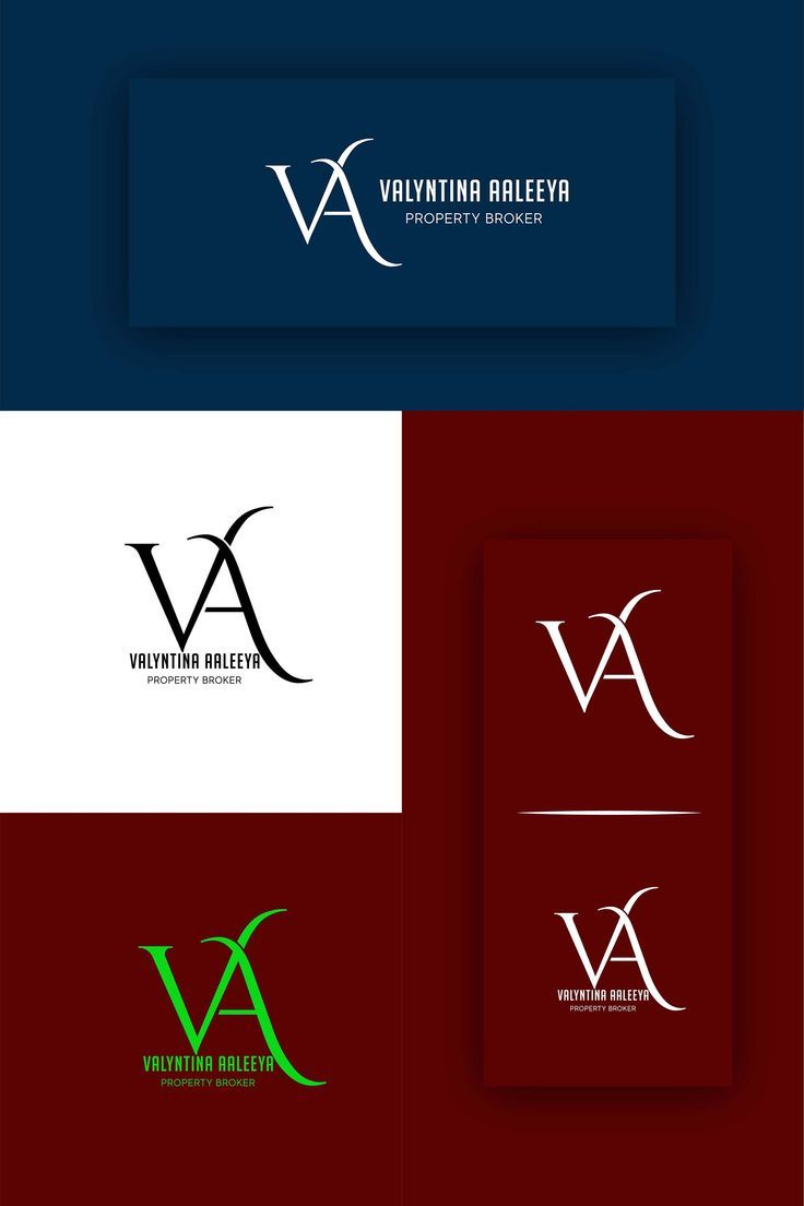 the logo for an investment company is shown in three different colors and font options, including white