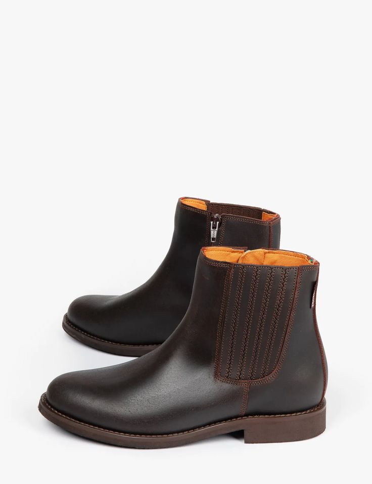 Chelsea Leather Boot - Dark Oak| Women's Boots | Penelope Chilvers Penelope Chilvers, Capsule Outfits, Leather Boots, Womens Boots, Chelsea, Boots, Leather