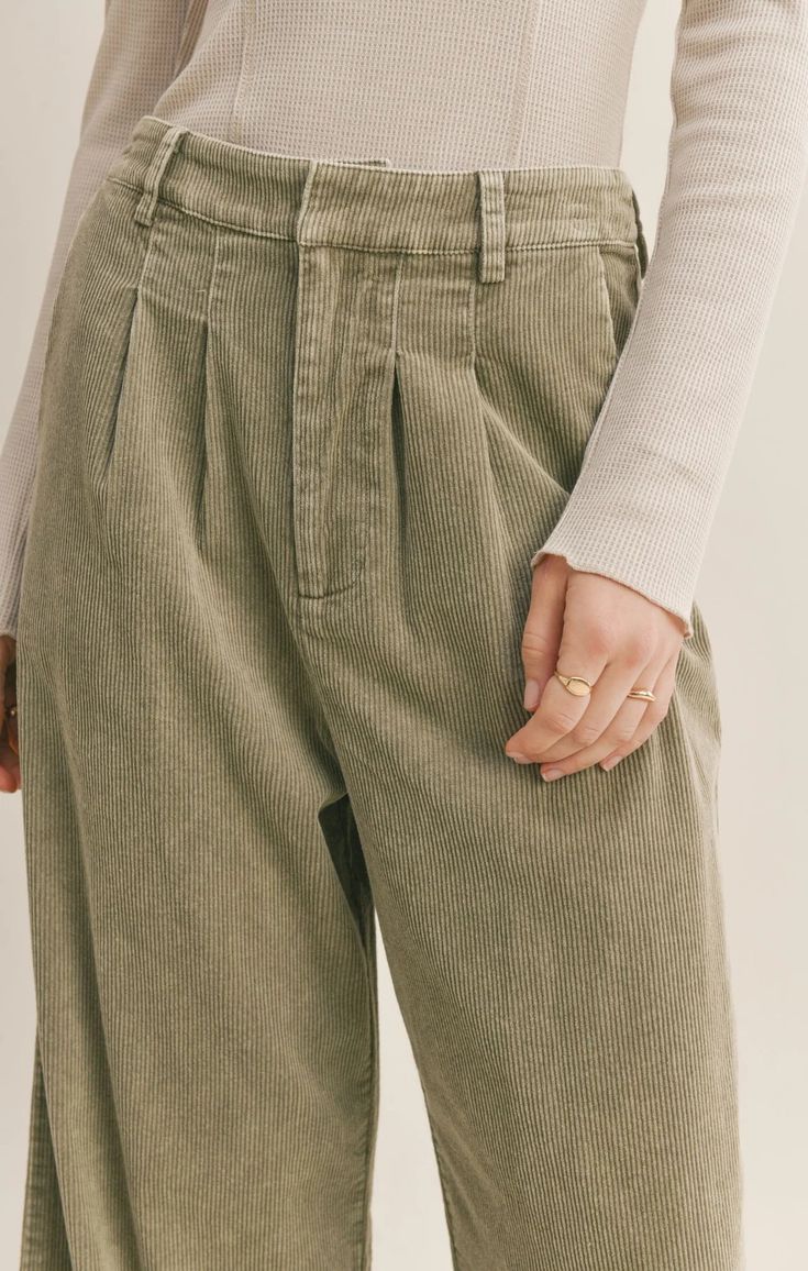 Kahlo Cord Pants are a washed corduroy pant with side pockets and a front zip. Come in a lovely sage color. 100% cotton. Luxury Straight Leg Corduroy Pants, Cheap Corduroy Work Pants, High Waisted Green Corduroy Pants, Cordory Pants Women, Wide Leg Courdoroy Anthropologie, Green Courderoy Pants Casual, Casual Pants Corduroy, Green Courderoy Pants Velvet, Green Courderoy Pants Corduroy