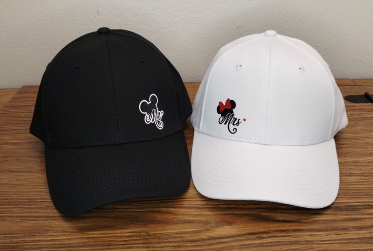 Husband and Wife Disney Hats, Mr. and Mrs. Disney Hats Bride And Groom Disney Ears, Groom Hat, Disney Hat, Disney Honeymoon, Disney Bride, Disney Hats, Bride Hat, Disney Ears, Mouse Ears