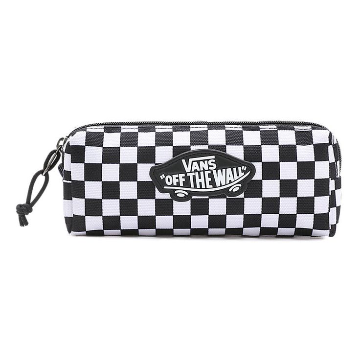 Keep your school supplies organized in an Off-The-Wall fashion with the Off The Wall Pencil Pouch, featuring a cool neon flame pattern and Vans logo on the front. 100% Recycled Polyester Fabric Zip pencil pouch Capacity: 0.5 Liters Dimensions: 3'' X 7 3/4'' X 2'' Trendy White School Stationery, White Vans Bags, White Casual Pencil Case For School, Casual School Pencil Case With Pen Holders, Trendy Black Pencil Case With Zipper, Trendy White Pencil Case For Students, Trendy Black Pencil Case With Zipper Pouch, Trendy Black Pencil Case For School, Casual Pencil Case For Back To School