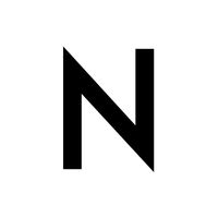 the letter n is black and white