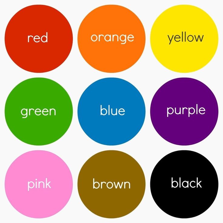 the color wheel is shown with different colors