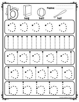 the letter b worksheet for children to practice their handwriting and writing skills,