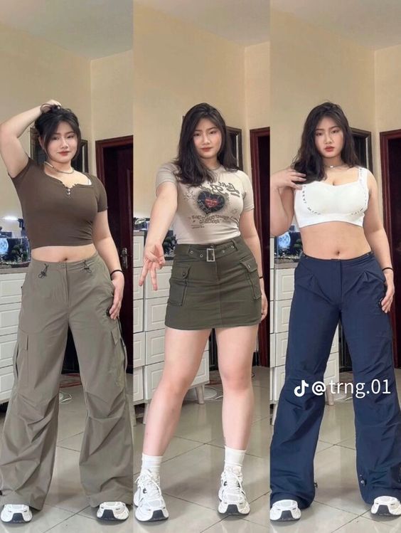 Chubby Fashion Outfits Korean, Chubby Outfit Ideas, Outfits For Chubby Girls, Chubby Girl Outfits, Chubby Style, 30s Style, Curvy Casual Outfits, Midsize Outfits, Chubby Fashion