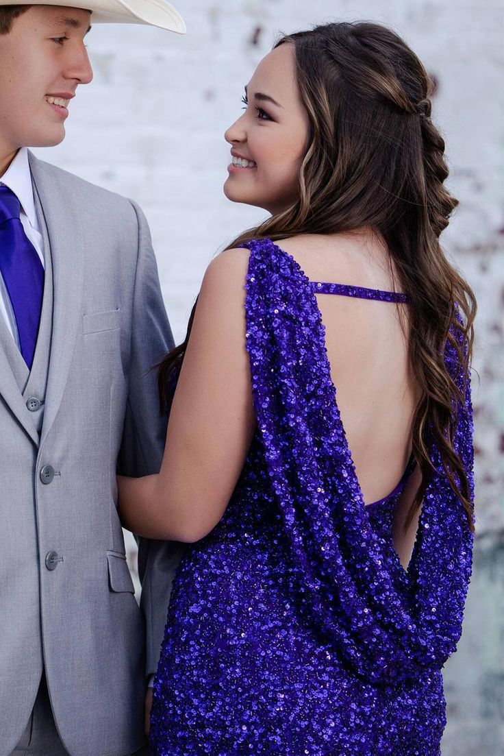 Fancyvestido this short purple homecoming dress features crew neck, sequin bodice and open back. ♡ SKU: FV11156♡ Fabric: Sequins♡ Size: US 2-16. True to size chart. Check our Size Chart to get your correct size.♡ Besides stand size 2-16, we still offer free custom size. You can email me your specific size, before or after your order.Which requires next size:Bust:___ inch/cmWaist:___ inch/cmHips:___ inch/cmHollow to Hem___inch/cm (for short dress) ;Hollow to Floor___inch/cm (for long dress)Height White Iridescent Prom Dress, Iridescent Prom Dress, Purple Prom Dress Short, Purple Homecoming, Tight Homecoming Dress, Purple Homecoming Dress, Dama Dresses, Wedding Veils Lace, Short Party Dress