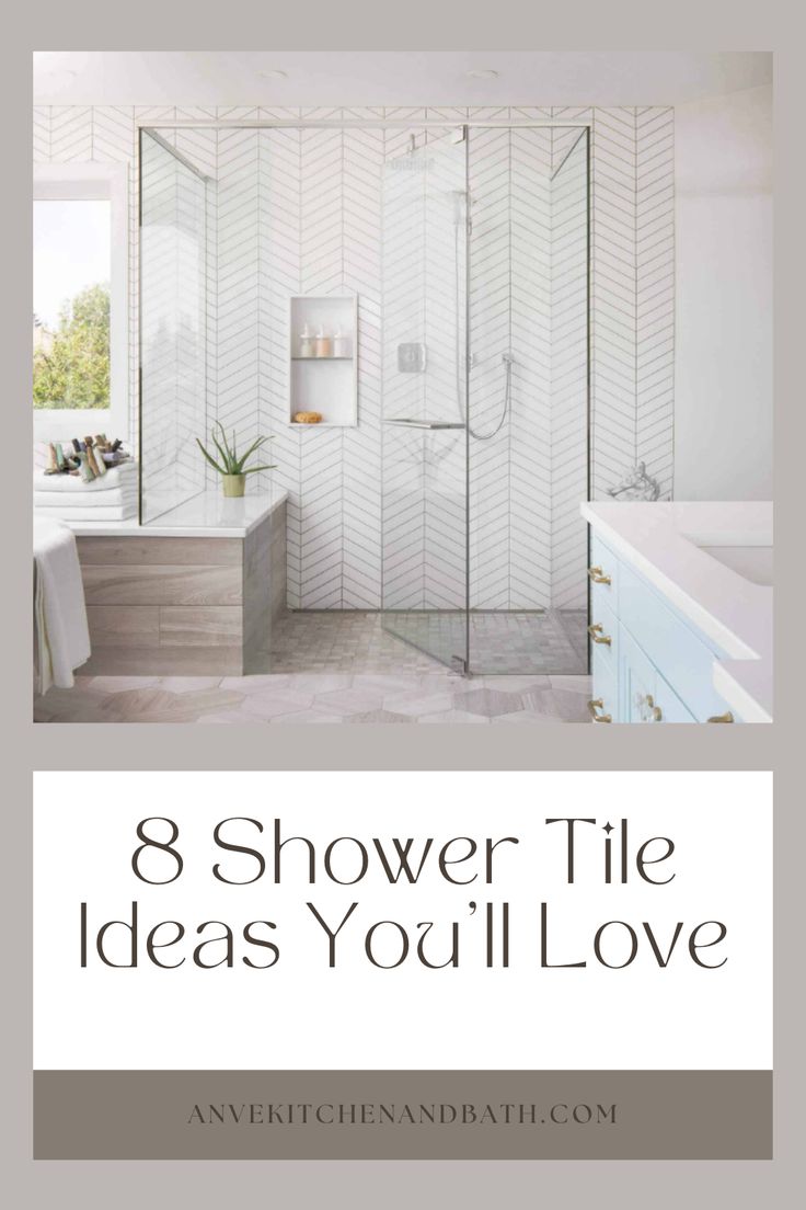 Shower Tile Ideas, bathroom design, bathroom remodel, tilde design Shower Area Tiles Design, Standing Shower Tile Designs, Contrast Shower Tiles, Bathroom Shower Tiles Ideas, Classic Bathroom Shower Tile Ideas, White Tiles Shower Ideas, Small Shower Tile Designs, White Shower Floor Tile Ideas, Bright Shower Tile Ideas