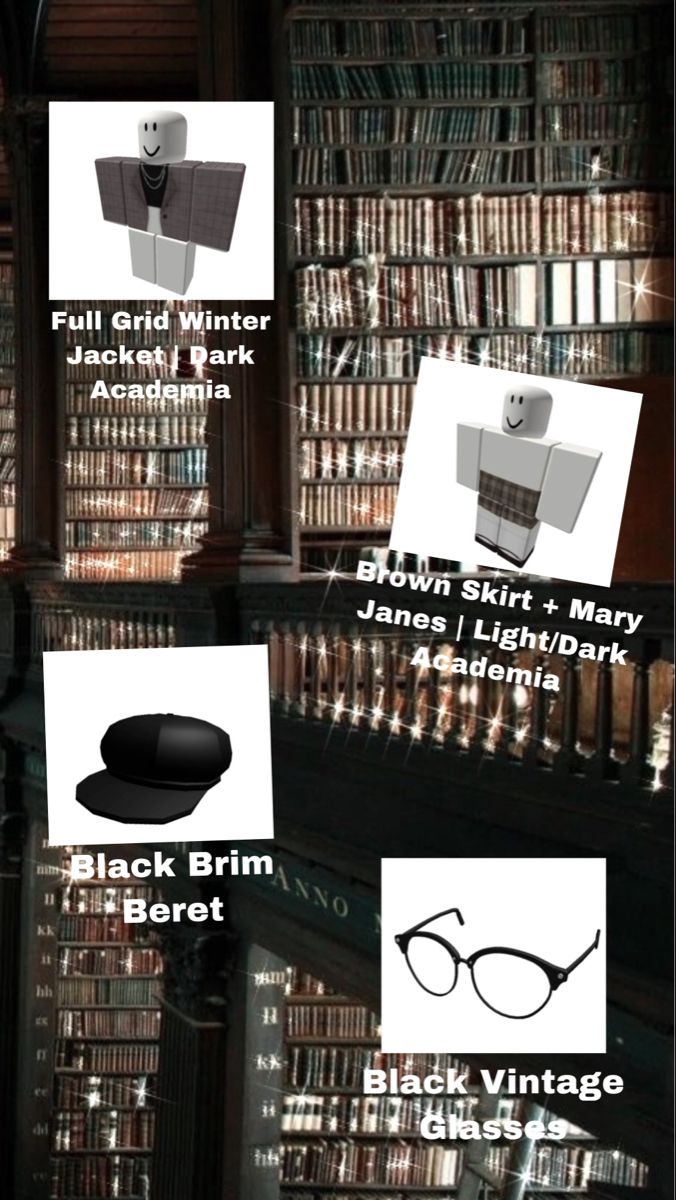 a bunch of books that are sitting in a book shelf with glasses on them and the words black brim berett vintage