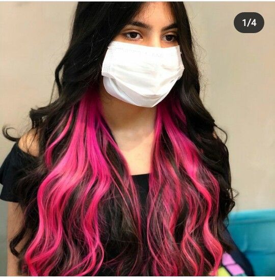 Undercolor Hair, Cherry Cola Hair, Pink Blonde Hair, Peekaboo Hair, Hair Color Options, Pretty Hair Color, Hair Color Pink, Hair Inspiration Color, Hair Inspo Color