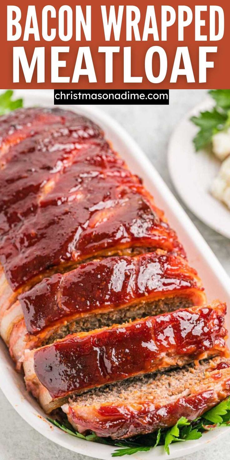 this bacon wrapped meatloaf is so good and easy to make