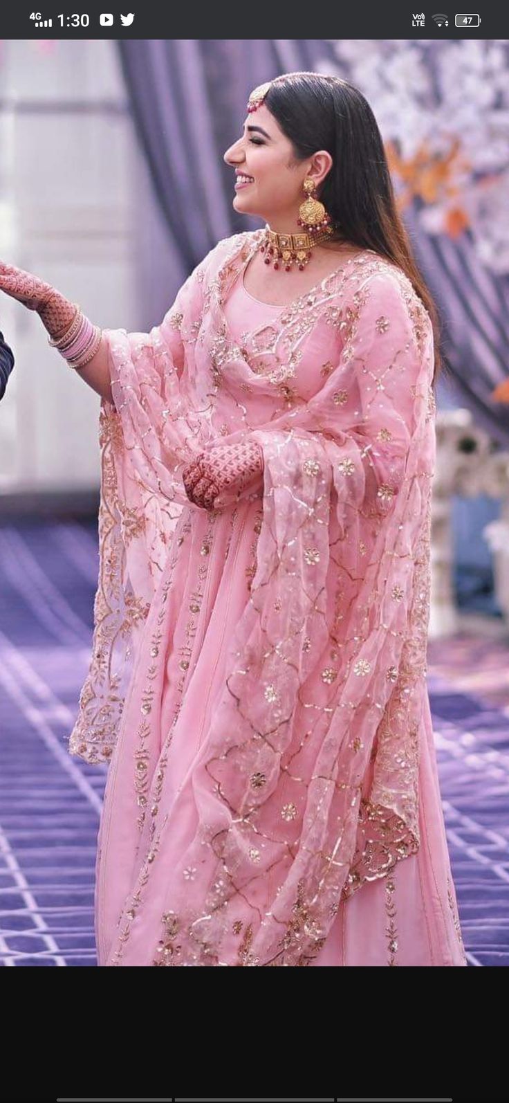 Light Pink Punjabi Suit, Pink Suit Combination, Golden Suit Design, Peach Punjabi Suit, Salwar Suit Designs Latest Punjabi, Latest Punjabi Suits Party Wear, Pink Salwar Suit, After Wedding Outfit, Pink Suits Women