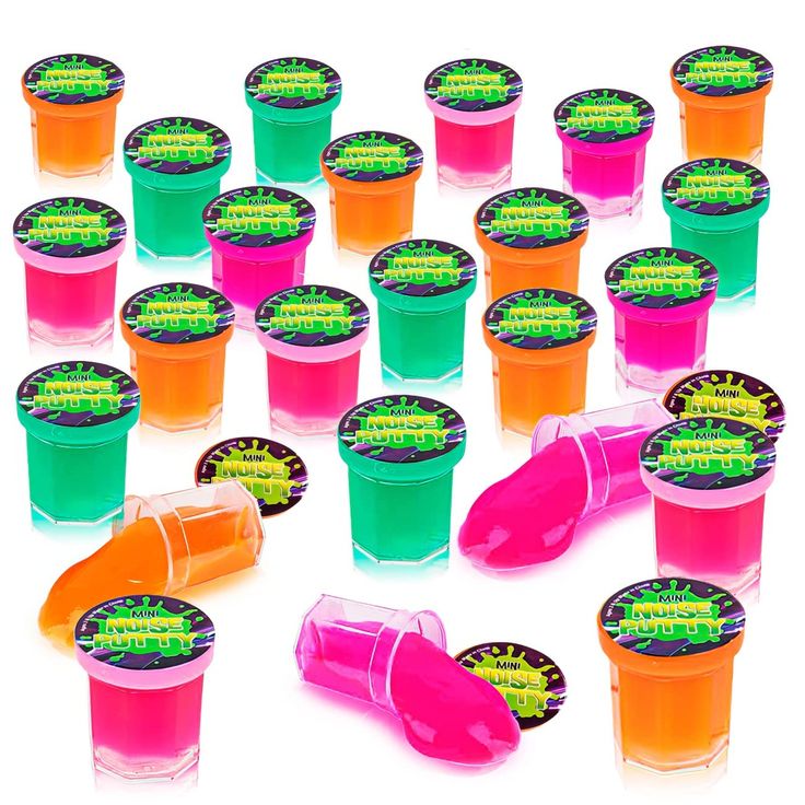 neon colored plastic cups with lids for party favors