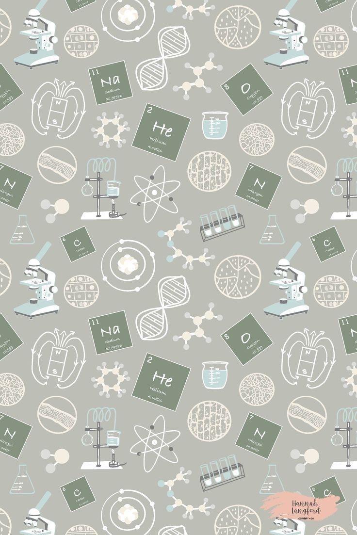 a gray and white pattern with various objects on it's surface, including an image of