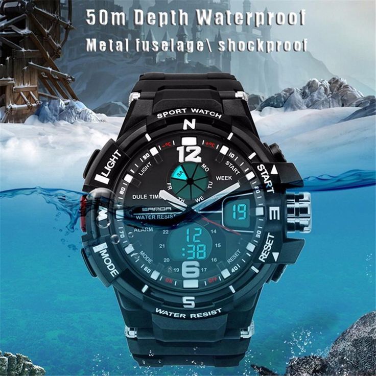 OUR BEST SELLING WATCH! LIMITED STOCK! This watch has it all. Perfect for wearing anywhere, running, hiking, backpacking or exploring... Features: Stop Watch, Back Light, Shock Resistant, LED display, Auto Date, Complete Calendar, Diver, Water Resistant, Alarm Band Material Type: PU Case Shape: Round Band Length: 24 cm Band Width: 21 mm Case Thickness: 10 mm Model Number: SD-289 Colours: Red Blue Gold Black Green Item Type: Wristwatches Sport Type: Swimming Dial Material Type: Resin Water Resist Wear-resistant Chronograph Watch With Round Dial For Outdoor, Outdoor Wear-resistant Watch With Round Dial, Functional Quartz Digital Watch For Outdoor, Wear-resistant Black Watch For Outdoor Use, Wear-resistant Black Watch For Outdoor, Black Wear-resistant Watch For Outdoor, Outdoor Wear-resistant Black Watch, Outdoor Watches With Stopwatch, Outdoor Watch Accessories With Analog Display