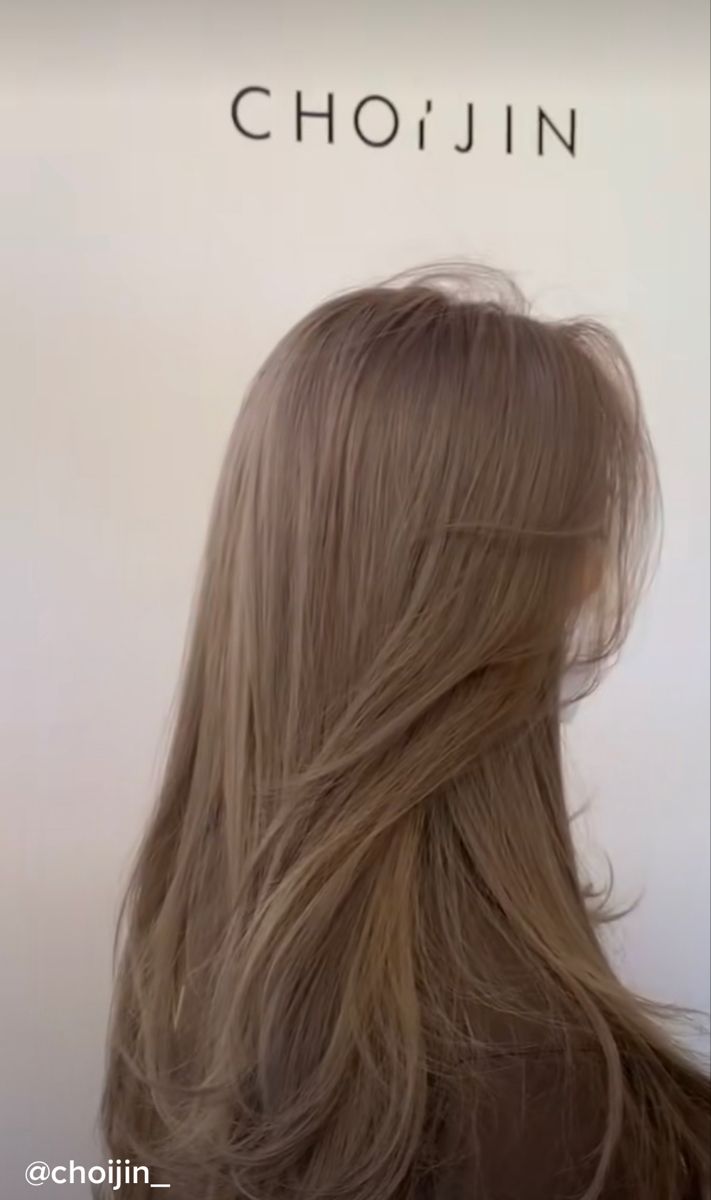 Beige Hair, Korean Hair Color, Ash Hair Color, Brown Hair Inspo, Hair Color Streaks, Light Hair Color, Haircuts For Medium Hair, Haircuts Straight Hair, Hair Dye Colors