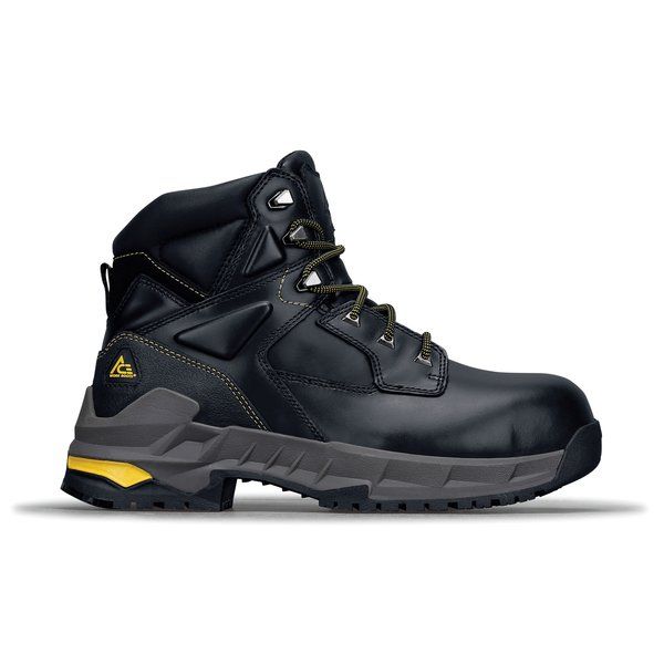 Impact-absorbing technology and the slip-, oil-, and clog-resistant GLADIATOR™ outsole are just two of the reasons to choose this ASTM-compliant, Electrical Hazard (EH) rated, water-resistant composite toe safety boot.  The Burren's outsole also features ladder grab notches to make climbing and balancing oneself on ladders a bit easier. Water Resistant Shoes, Industrial Clothing, Composite Toe Work Boots, Safety Boots, Work Boot, Rain Wear, Work Shoes, Work Boots, Leather Slip Ons