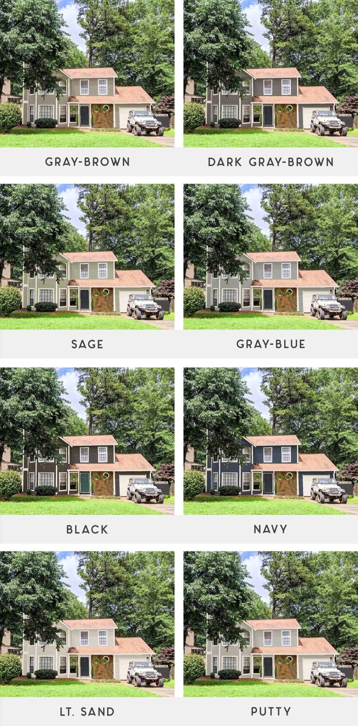 the different types of houses are shown in this image, and each is labeled with their own name