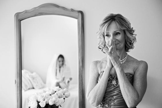 three different shots of a woman brushing her teeth in front of a mirror and looking at herself in the mirror