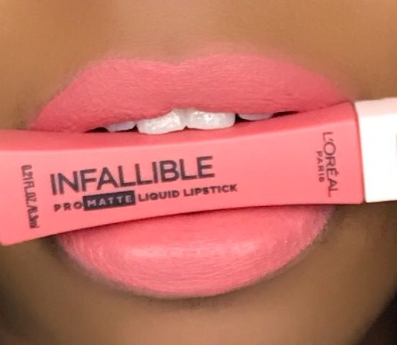 L'Oreal Infallible Guava Gush 824      #makeupaddict #makeuplover #makeupjunkie #instamakeup #lip #cosmetics #lipstick #wakeupandmakeup #lips #puckerupbabe #puckerupbabeofficial #beautyblogger  #lipliner #beauty #makeupslaves #beautyblog #bbloggers #loreal #lorealparis #lorealmakeup #lorealinfallible #lorealinfalliblepromatte #loreallipstick #lorealpro #lorealacademy #lorealleschocolats #loreellesmacarons #dressyourface #primers #palettes Red Lipstick Makeup Blonde, Dark Red Lipstick Makeup, Dark Red Lipstick, Lipstick Quotes, Loreal Lipstick, Best Liquid Lipstick, Liquid Lipstick Swatches, Best Matte Lipstick, Red Lipstick Quotes