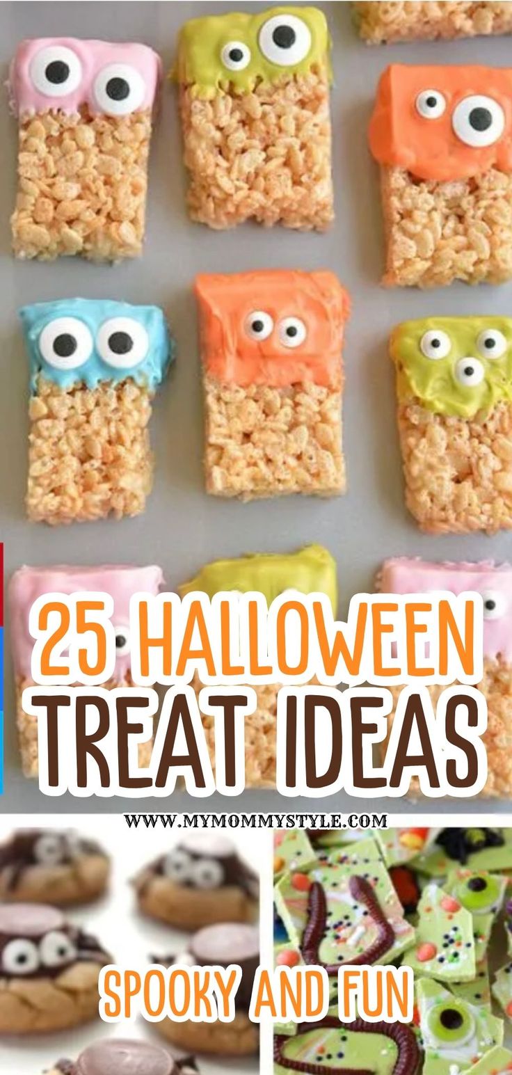 halloween treat ideas for kids to make and eat