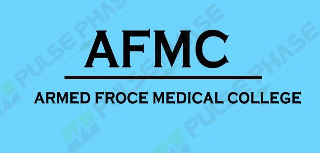 armed force medical college decal sticker on a blue background with the words afmc