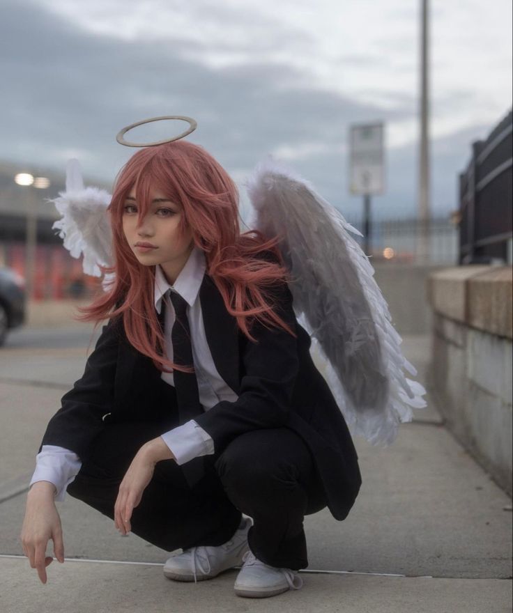 Female Cosplay Ideas, Angel And Devil Costume, Cosplay Ideas Women, Anime Cosplay Ideas, Easy Cosplay, Angel Devil, Anime Guy, Anime Cosplay Costumes, Male Cosplay