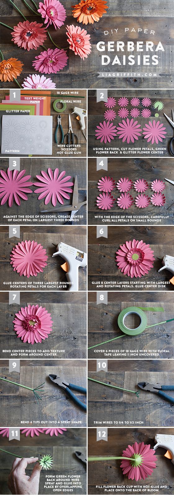 how to make paper flowers with crepe paper