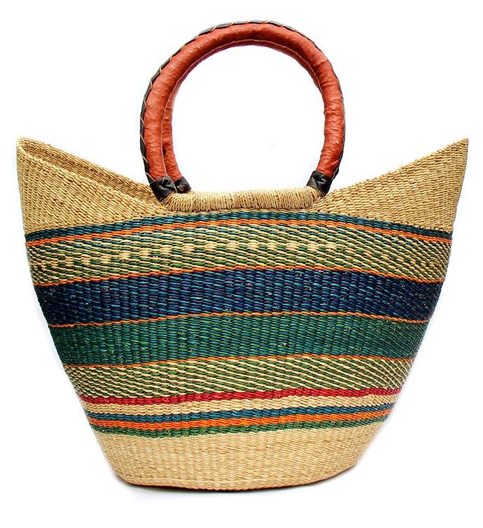 Handheld Beach Bag For Shopping, Large Capacity Basket Beach Bag For Daily Use, Large Capacity Basket Bucket Bag For Travel, Green Jute Tote Beach Bag, Green Jute Bags With Braided Handles, Eco-friendly Double Handle Bucket Bag For Shopping, Green Jute Tote Straw Bag, Green Jute Straw Tote Bag, Green Jute Tote Shoulder Bag