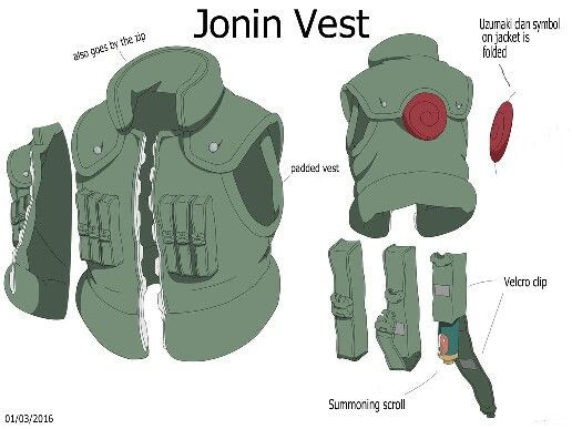 a paper model of a green vest with red buttons on the front and back, as well as instructions for how to make it