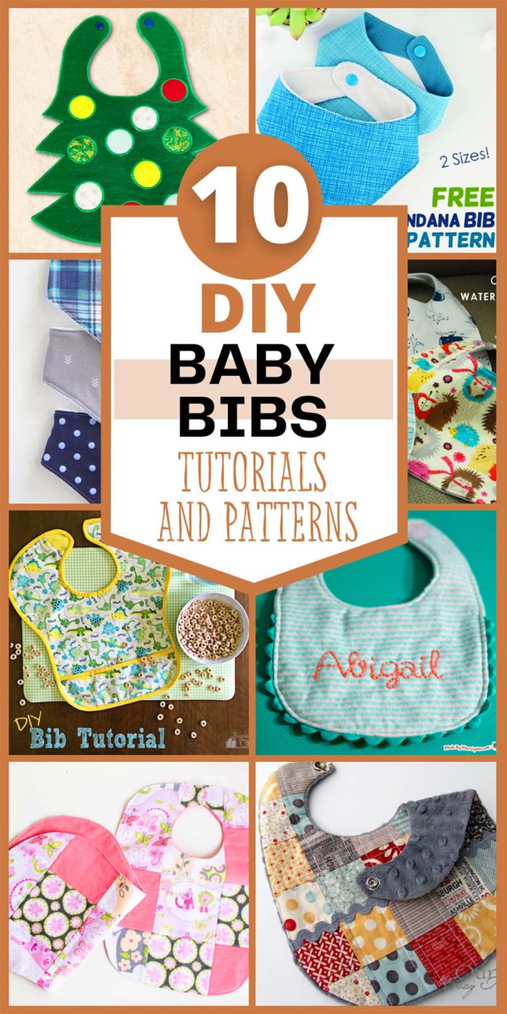 the top ten baby bibs and bib patterns