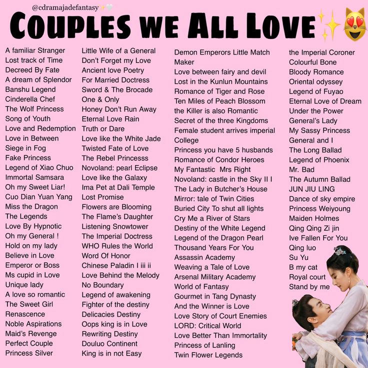 the poster for couples we all love