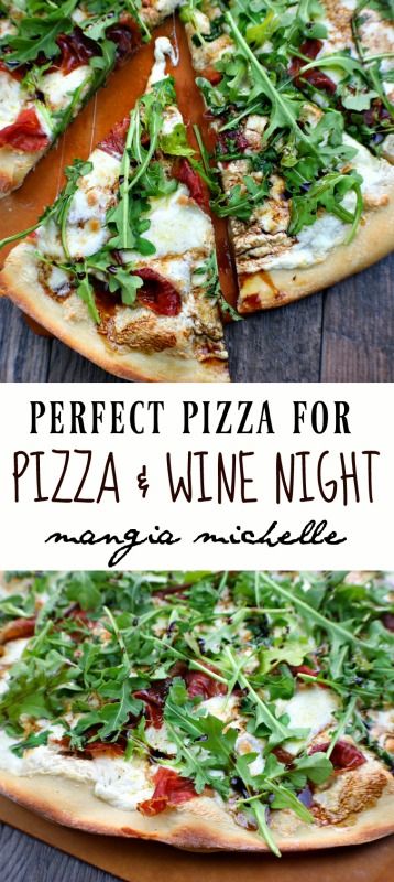 the perfect pizza for pizza and wine night