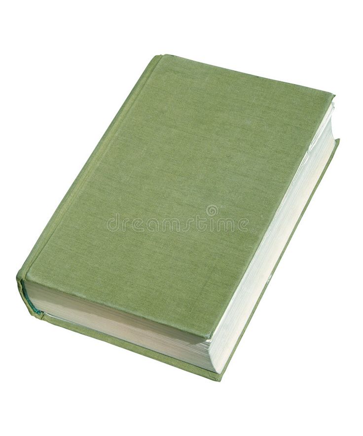 an open green book on a white background royalty images and clippings are included in this image