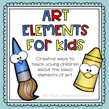 Elements and Principles of ArtA handy collection of printables designed to supplement an art program whilst introducing children to the basic elements of art. This resource includes both Australian A4 files and US files (with spelling for both color  and colour). This super cute art element pack is perfect for kindergarten, kinder, prep, pre-primary, first grade and year 1 students. It would also be great for those with a passion for art exploration in child care or homeschool.In this unit of wo Elements Of Art Kindergarten, Art For Kindergarten, Elements And Principles Of Art, 7 Elements Of Art, Basic Design Principles, Art Exploration, Art Mom, Pre Primary, Art Program