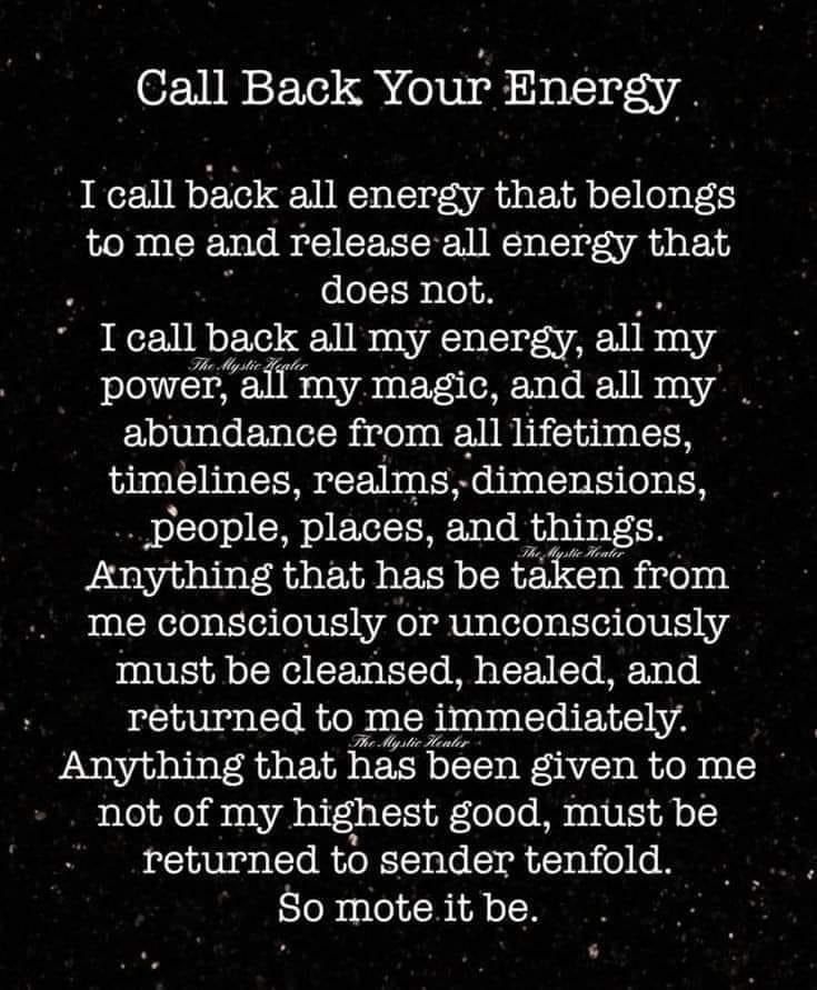 Call Back Your Energy, Disney Princess Bikinis, Princess Look, Spirituality Affirmations, Spiritual Psychology, Healing Affirmations, Spiritual Prayers, Energy Healing Spirituality, Awakening Quotes