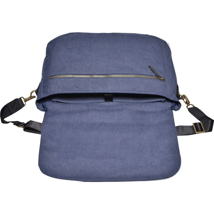 Souve Bag Co Canvas Messenger Bag | Blue [AR00056] Blue Bags With Functional Pockets For On-the-go, Blue Coated Canvas Shoulder Bag For On-the-go, Blue Rectangular Canvas Bag For On-the-go, Blue Travel Bag With Turn-lock Closure, Military Messenger Bag, Computer Sleeve, Canvas Messenger Bag, Short Trip, Your Back