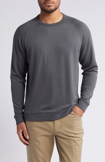 Cozy fleece brings superior comfort to this crewneck sweatshirt you won't ever want to take off. Crewneck 67% viscose, 29% polyester, 4% spandex Machine wash, line dry Imported Black Sand, Crewneck Sweatshirt, Crew Neck Sweatshirt, Nordstrom, Bring It On, Sweatshirts Hoodie, Crew Neck, Spandex, Sweatshirts