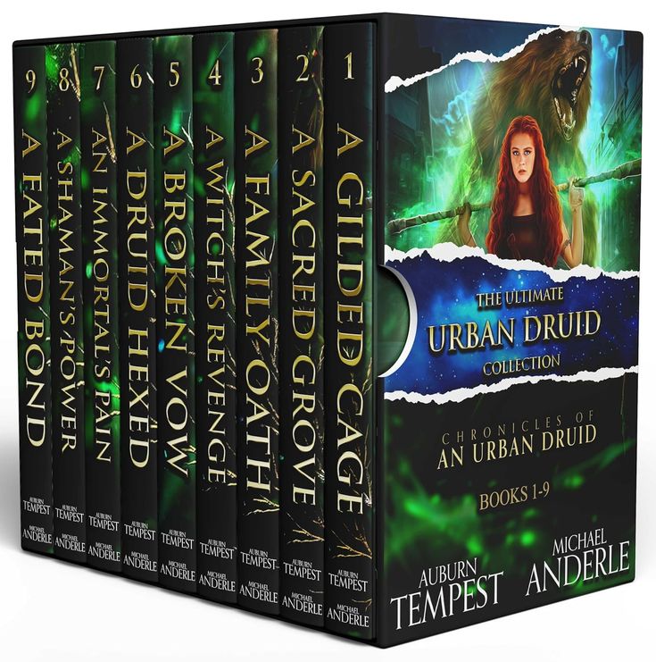 the ultimate urban druid collection box set