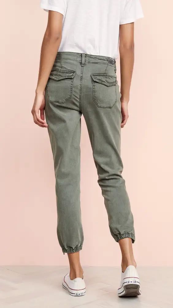 PAIGE Mayslie Joggers | Shopbop Jean Joggers, Utilitarian Style, Wardrobe Tips, Outfits Chic, Nice Style, Fashion Joggers, New Sneakers, Joggers Womens, Chic Fashion